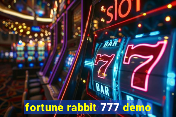 fortune rabbit 777 demo